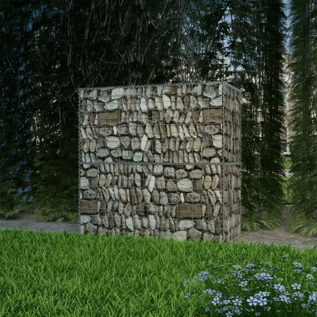Berkfield Gabion Basket Galvanised Steel 100x50x100 cm