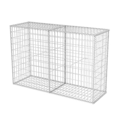 Berkfield Gabion Basket Galvanised Steel 150x50x100 cm
