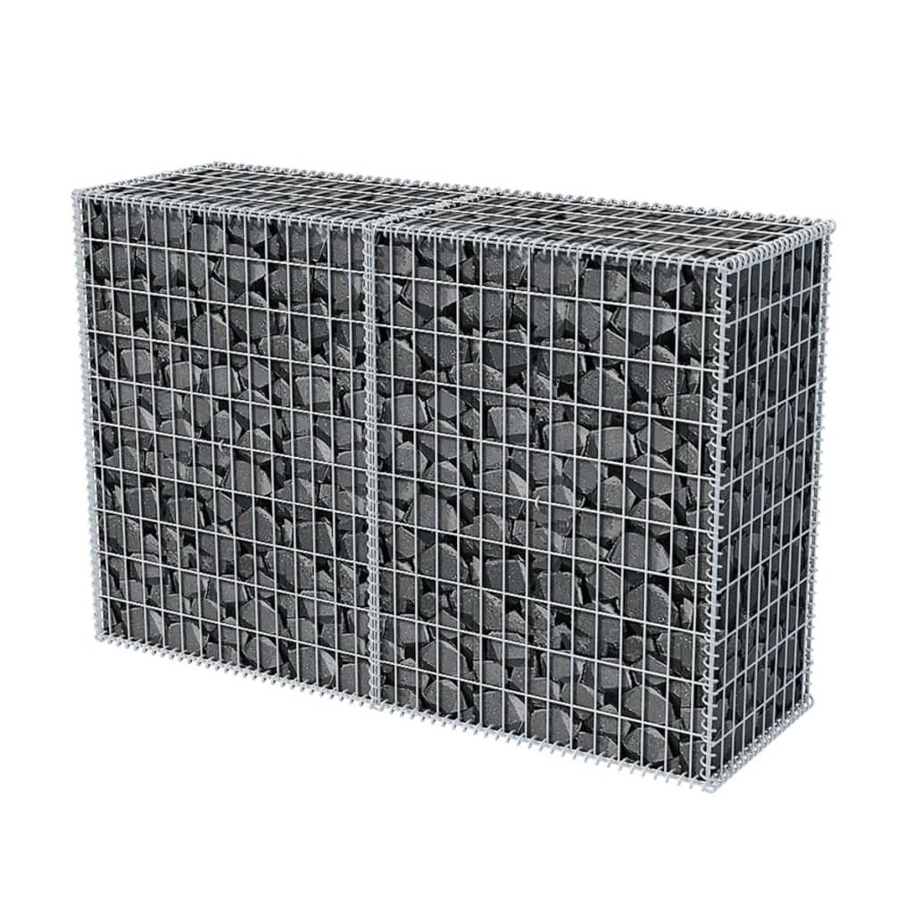Berkfield Gabion Basket Galvanised Steel 150x50x100 cm