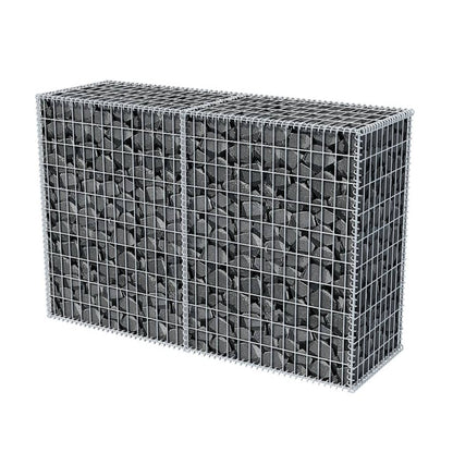 Berkfield Gabion Basket Galvanised Steel 150x50x100 cm