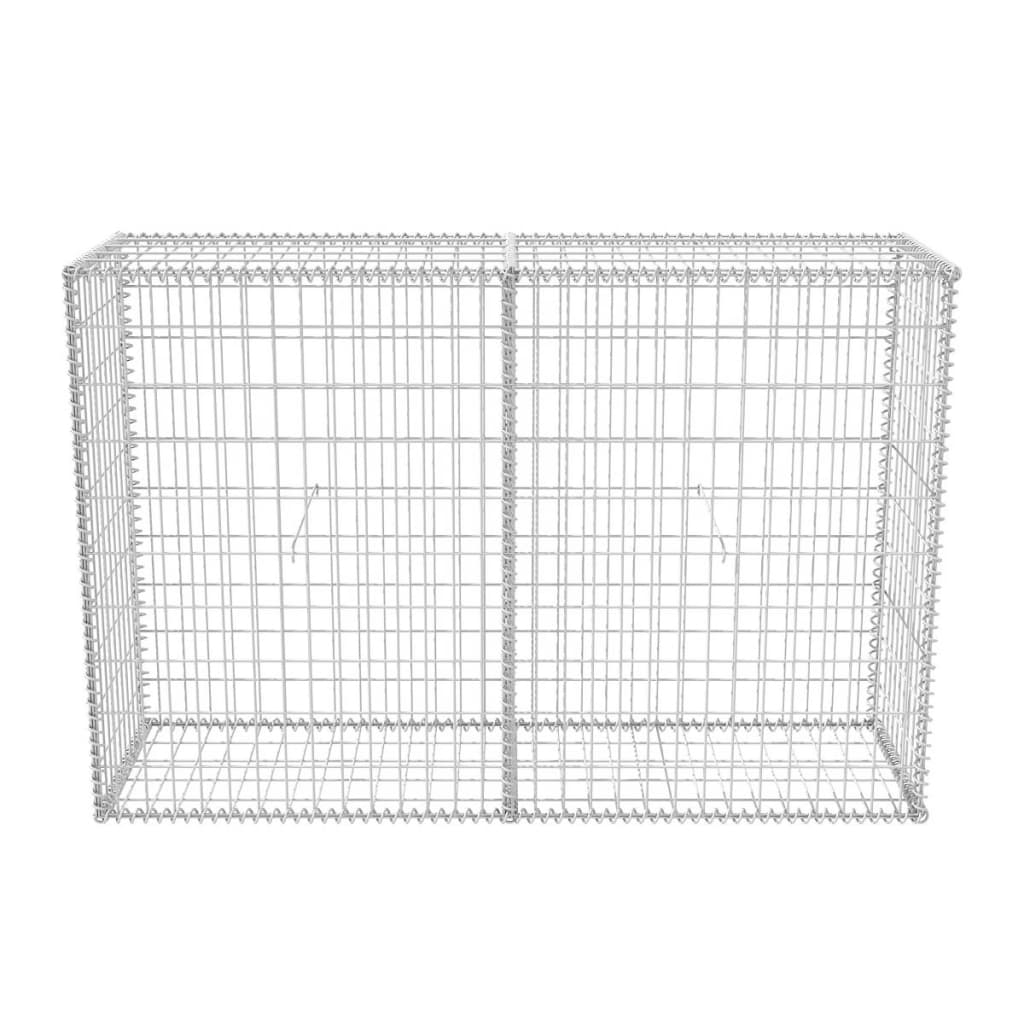 Berkfield Gabion Basket Galvanised Steel 150x50x100 cm