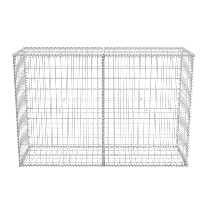 Berkfield Gabion Basket Galvanised Steel 150x50x100 cm