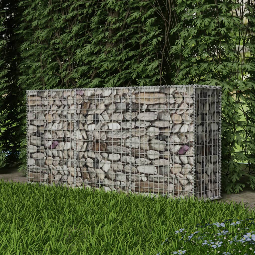 Berkfield Gabion Basket Galvanised Steel 200x50x100 cm