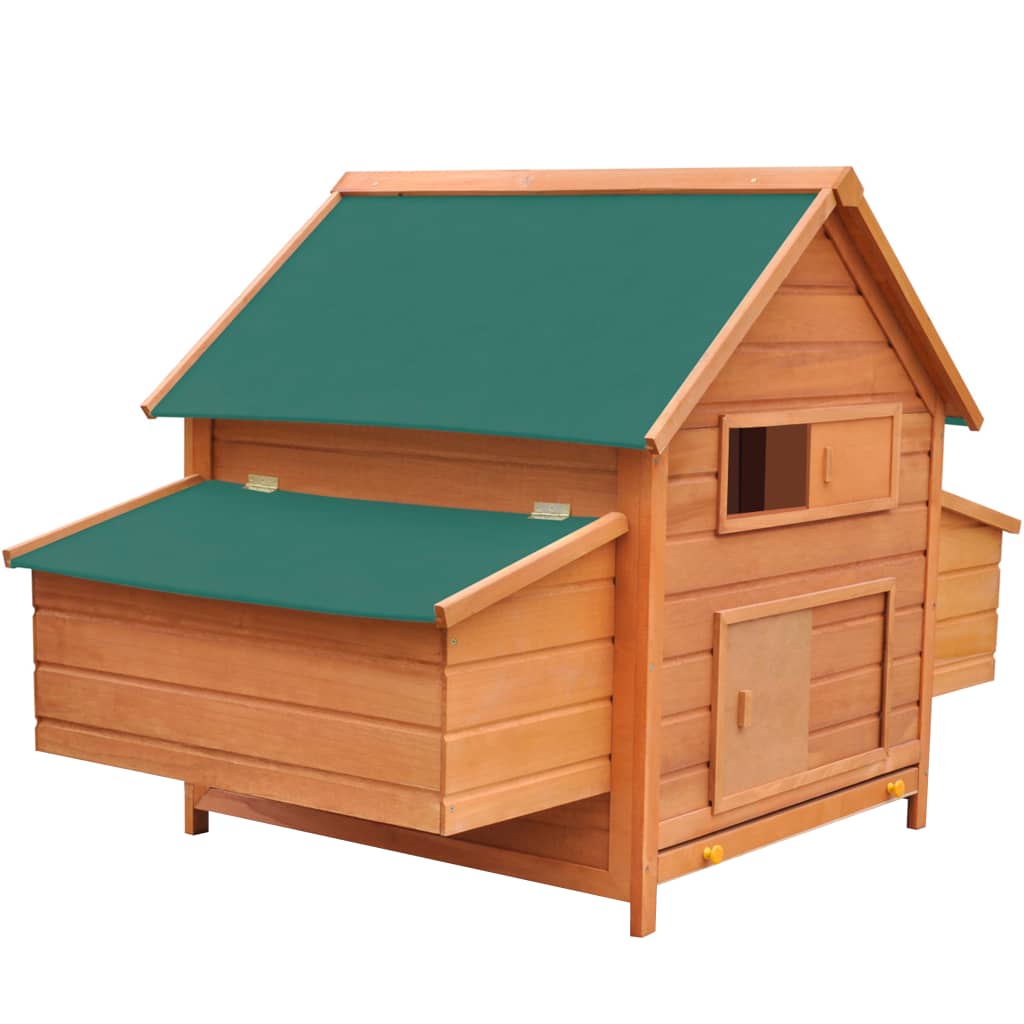 Berkfield Chicken Coop Wood 157x97x110 cm