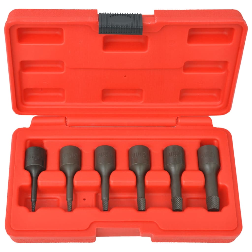 Berkfield Six Piece Screw Extractor Set Steel
