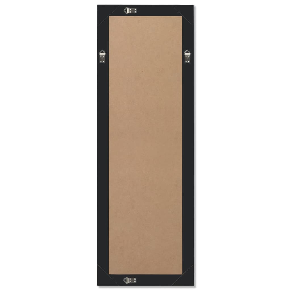 Berkfield Wall Mirror Baroque Style 140x50 cm Black