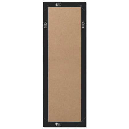 Berkfield Wall Mirror Baroque Style 140x50 cm Black