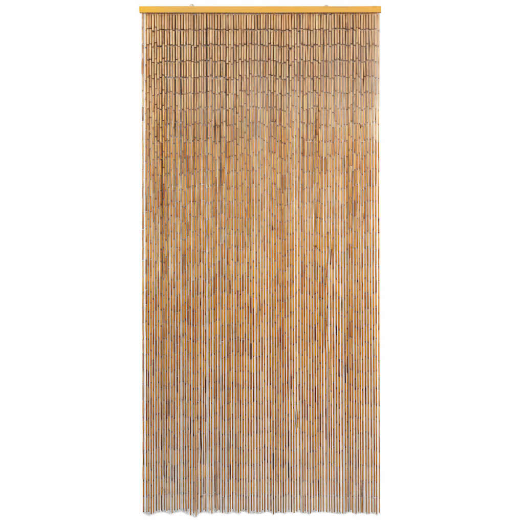 Berkfield Door Curtain Bamboo 90x200 cm