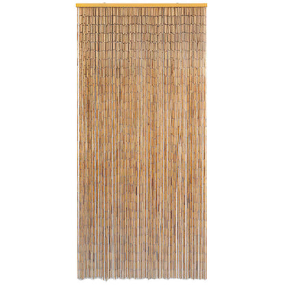 Berkfield Door Curtain Bamboo 90x200 cm