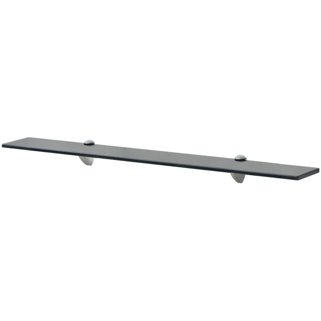 Berkfield Floating Shelf Glass 80x10 cm 8 mm