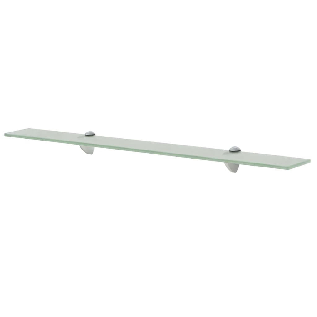 Berkfield Floating Shelf Glass 80x10 cm 8 mm