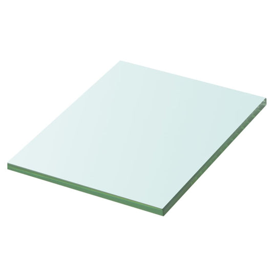 Berkfield Shelf Panel Glass Clear 20x15 cm