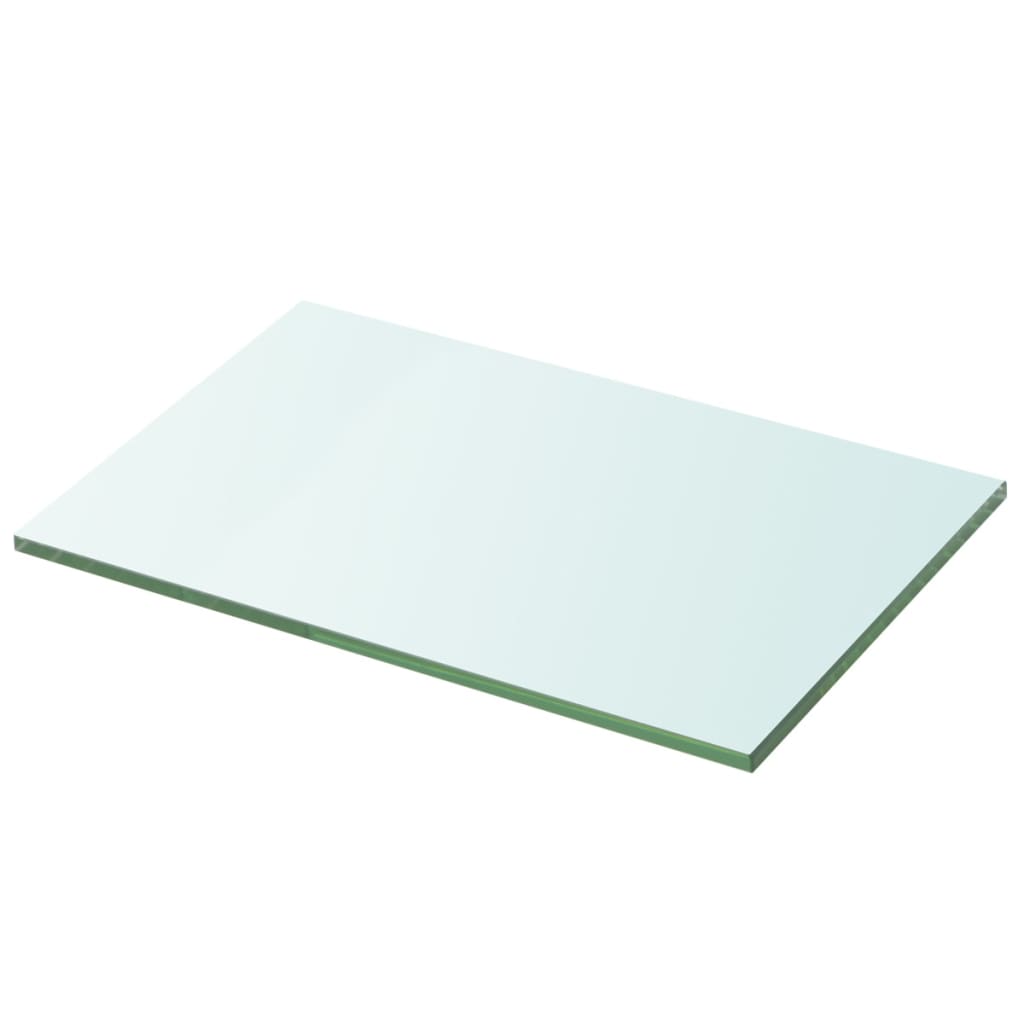 Berkfield Shelf Panel Glass Clear 20x30 cm