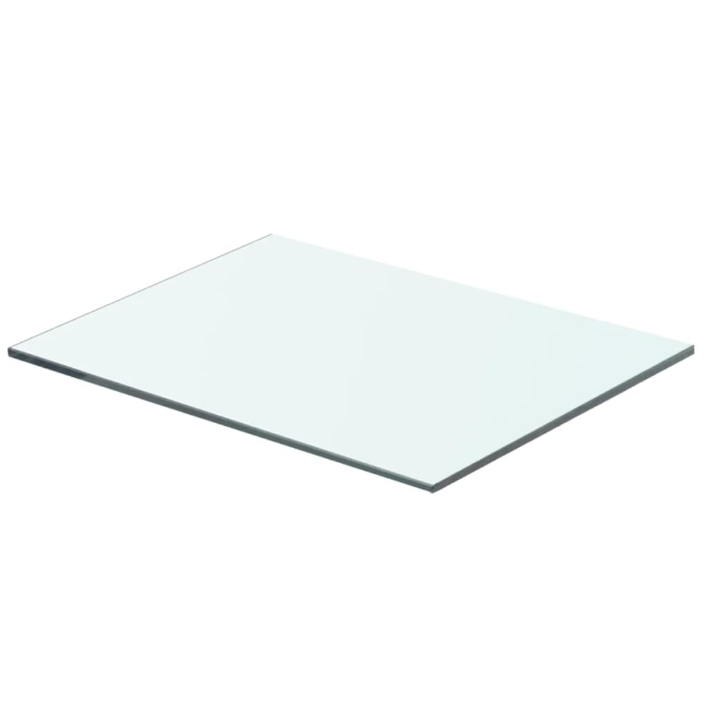Berkfield Shelf Panel Glass Clear 40x25 cm