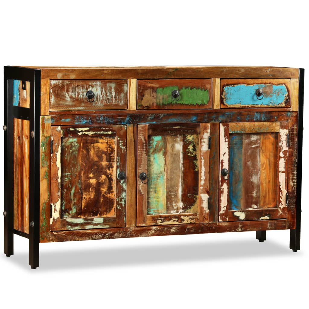 Berkfield Sideboard Solid Reclaimed Wood 120x35x76 cm