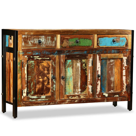 Berkfield Sideboard Solid Reclaimed Wood 120x35x76 cm
