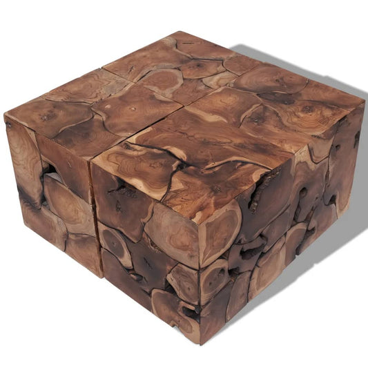 Berkfield Stools/Coffee Table Solid Teak
