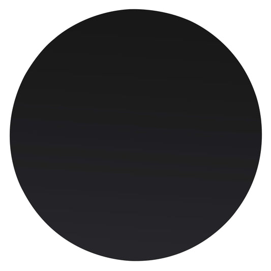 Berkfield Table Top Tempered Glass Round 400 mm