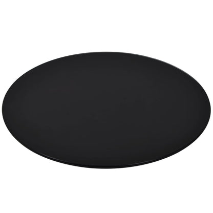 Berkfield Table Top Tempered Glass Round 700 mm