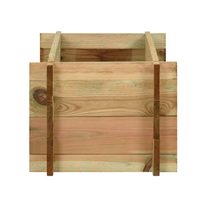 Berkfield Garden Raised Vegetable Bed Impregnated Pinewood 80 cm