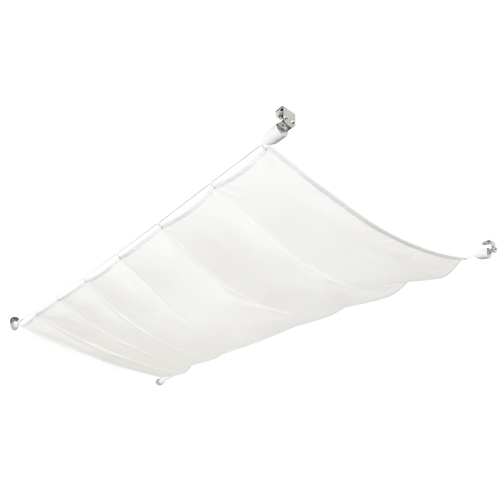 Berkfield Patio Awning Sunscreen Complete Set Oxford Fabric 140x270 cm