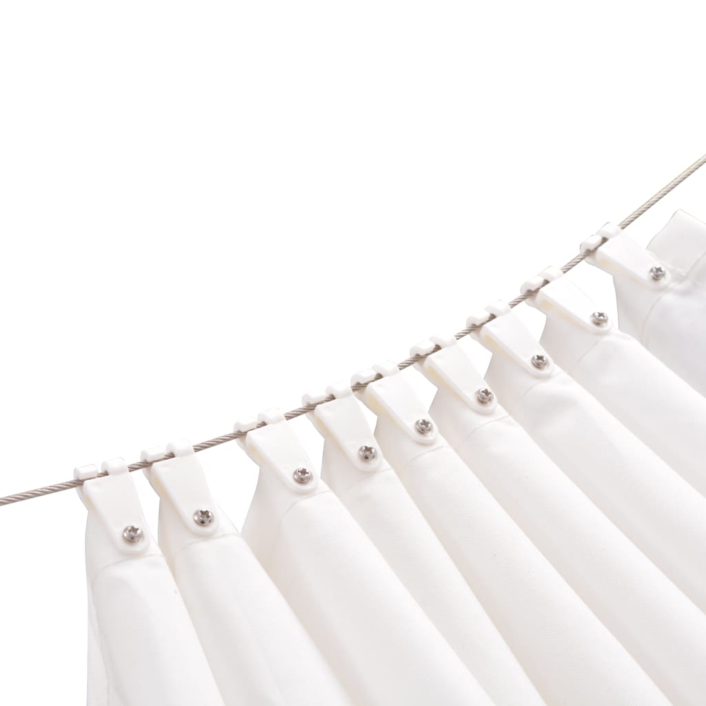 Berkfield Patio Awning Sunscreen Complete Set Oxford Fabric 140x270 cm