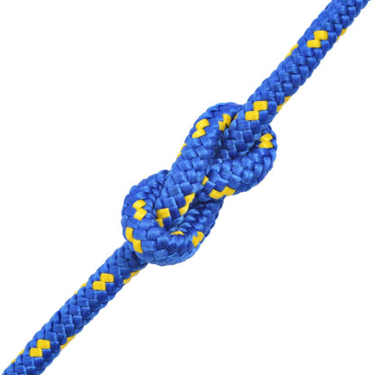 Berkfield Marine Rope Polypropylene 14 mm 50 m Blue