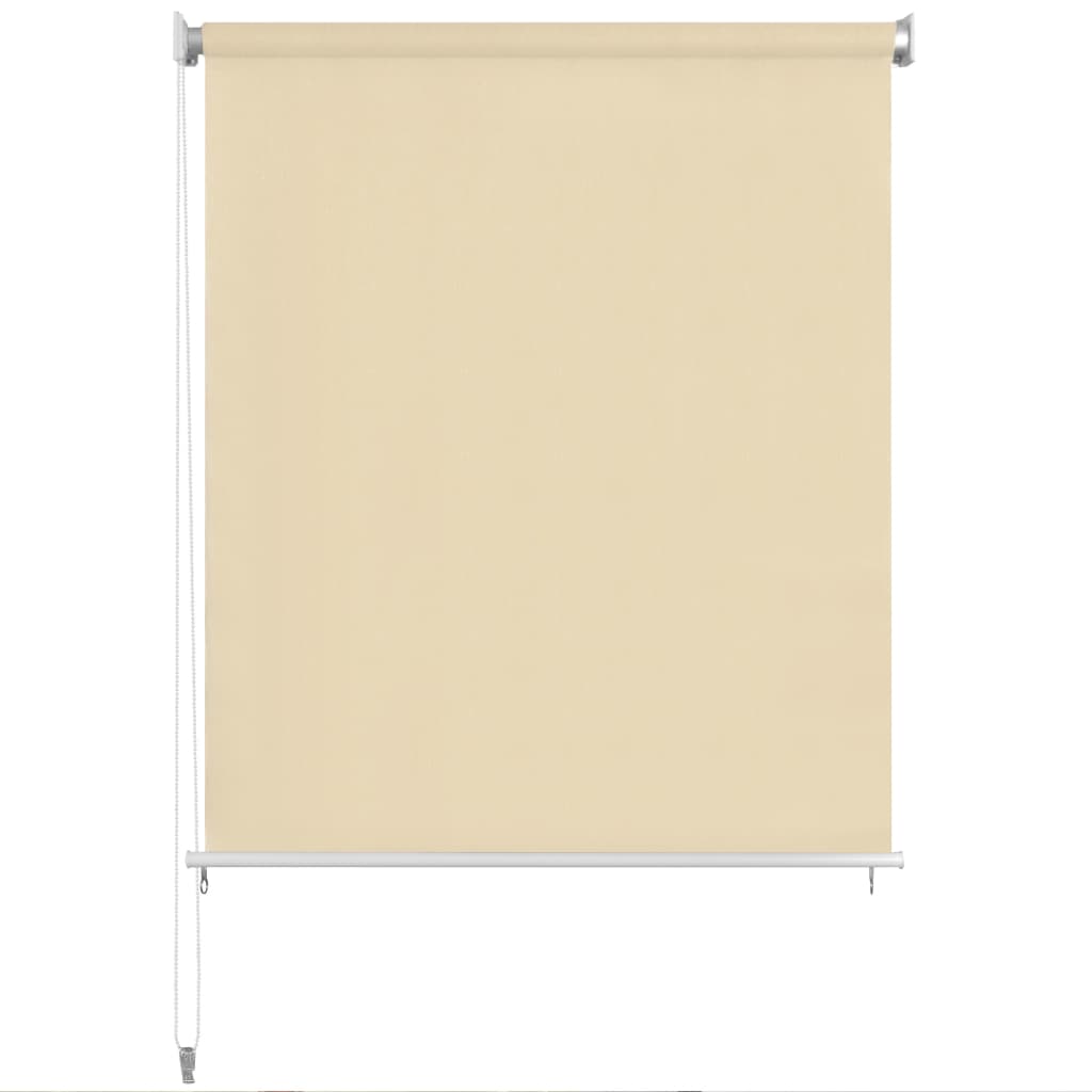 Berkfield Outdoor Roller Blind 140x230 cm Cream