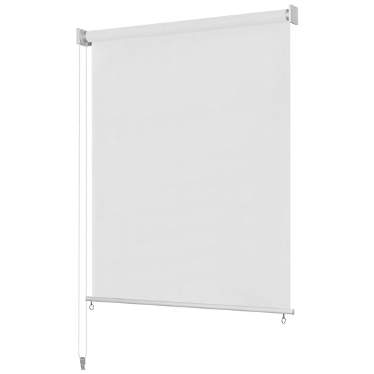 Berkfield Outdoor Roller Blind 100x140 cm White