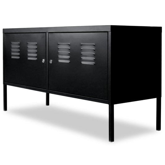 Berkfield TV Cabinet 118x40x60 cm Black