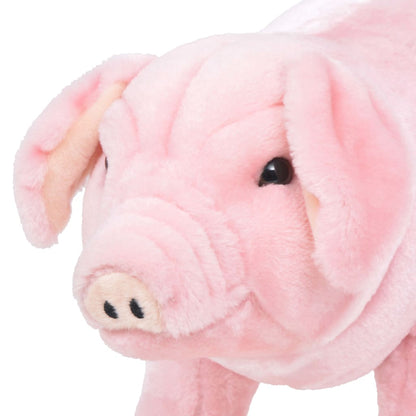 Berkfield Standing Plush Toy Pig Pink XXL