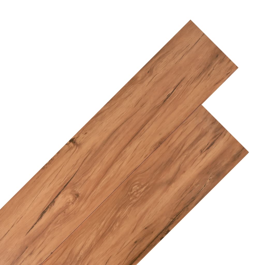 Berkfield Non Self-adhesive PVC Flooring Planks 5.26 m�__ 2 mm Elm Nature