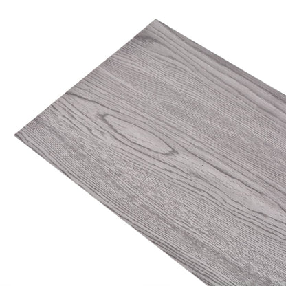 Berkfield Non Self-adhesive PVC Flooring Planks 5.26 m�__ 2 mm Dark Grey