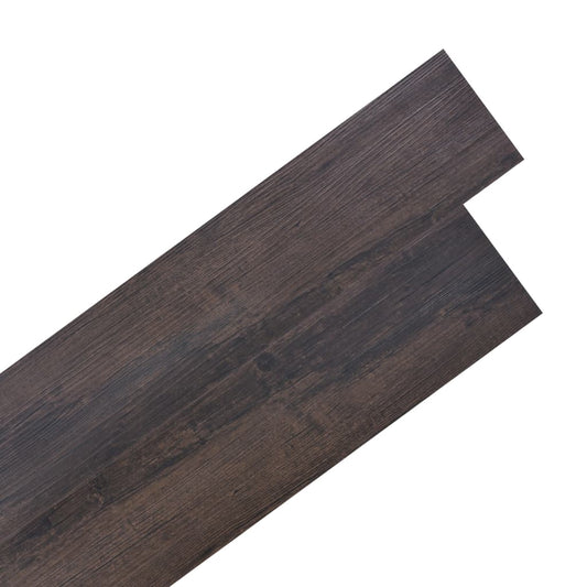 Berkfield Self-adhesive PVC Flooring Planks 5.02 m�__ 2 mm Dark Brown