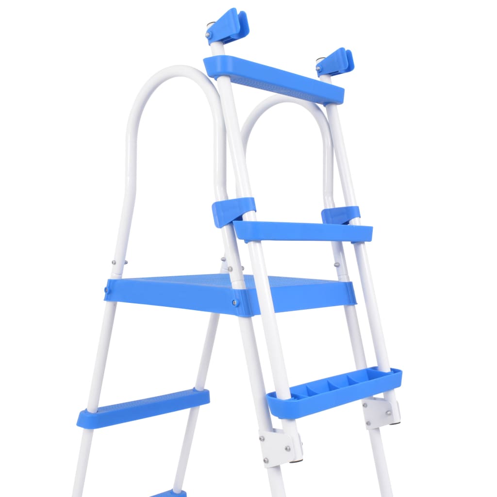 Berkfield Above-Ground Pool Safety Ladder with 3 Steps 122 cm