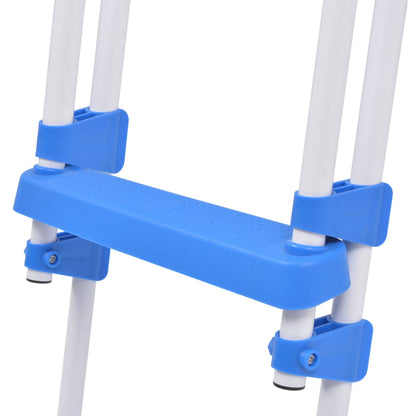 Berkfield Above-Ground Pool Safety Ladder with 3 Steps 122 cm
