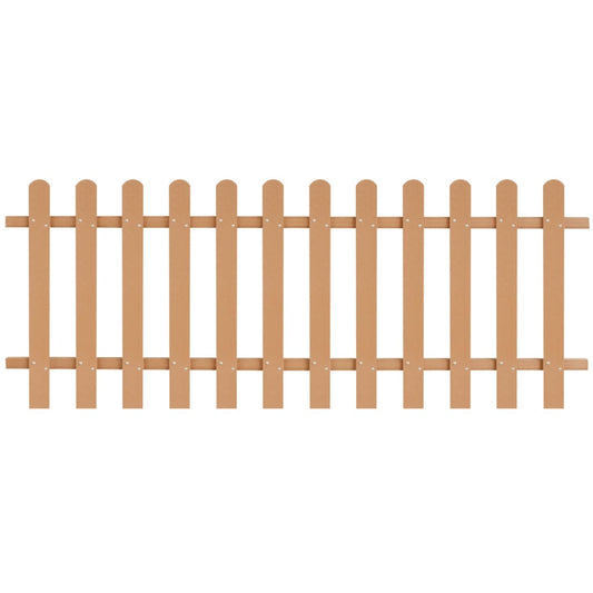 Berkfield Picket Fence WPC 200x80 cm