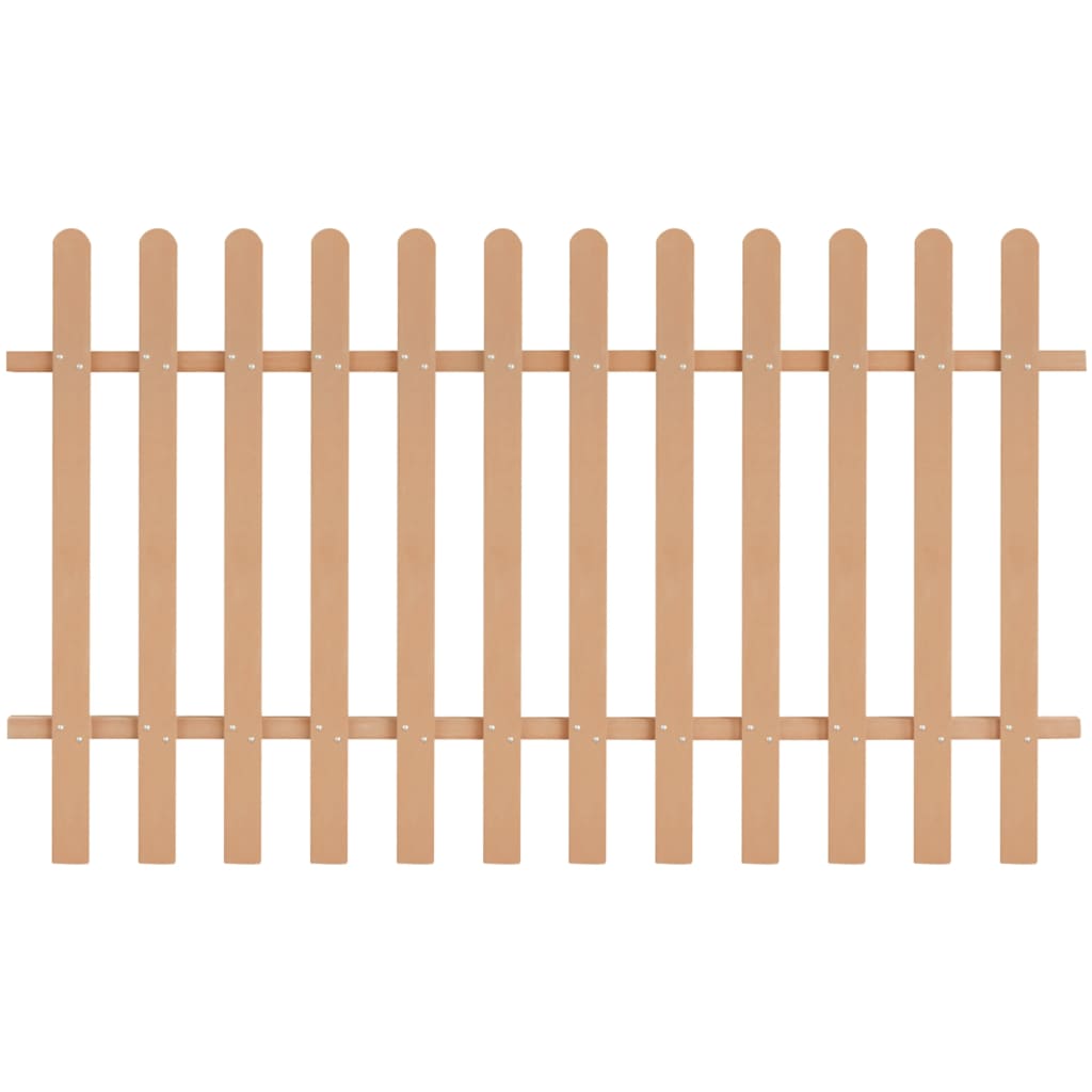 Berkfield Picket Fence WPC 200x120 cm