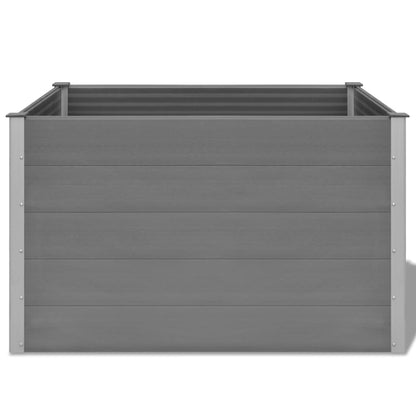Berkfield Garden Raised Bed WPC 150x100x91 cm Grey