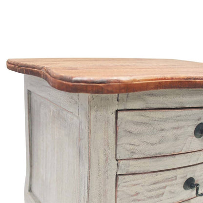 Berkfield Bedside Cabinet Solid Reclaimed Wood 48x35x64 cm