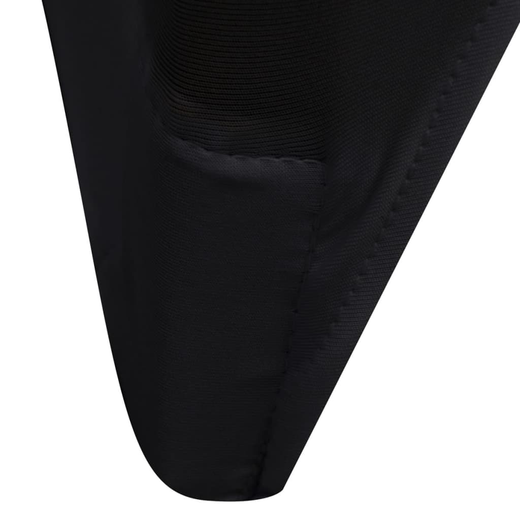 Berkfield 100 pcs Stretch Chair Covers Black