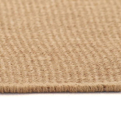 Berkfield Area Rug Jute with Latex Backing 80x160 cm Natural