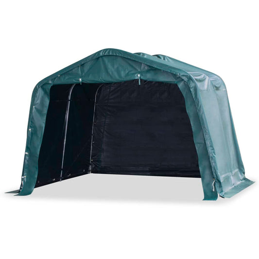 Berkfield Livestock Tent Fabric PVC 3.3x3.2 m Dark Green