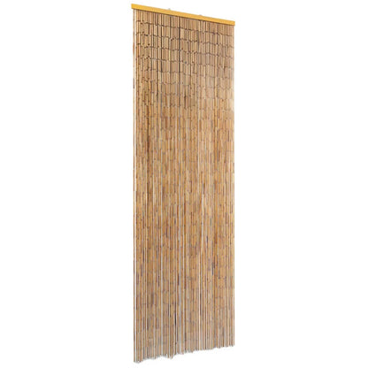 Berkfield Insect Door Curtain Bamboo 56x185 cm