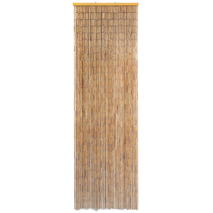 Berkfield Insect Door Curtain Bamboo 56x185 cm