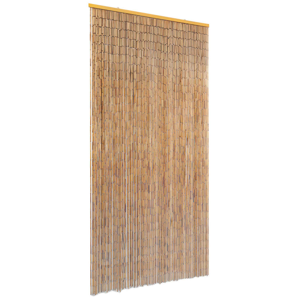 Berkfield Insect Door Curtain Bamboo 90x220 cm