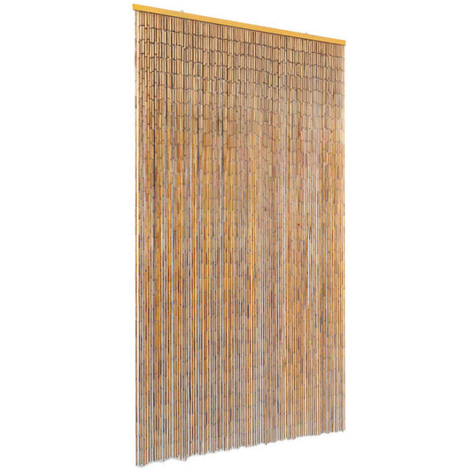 Berkfield Insect Door Curtain Bamboo 100x200 cm