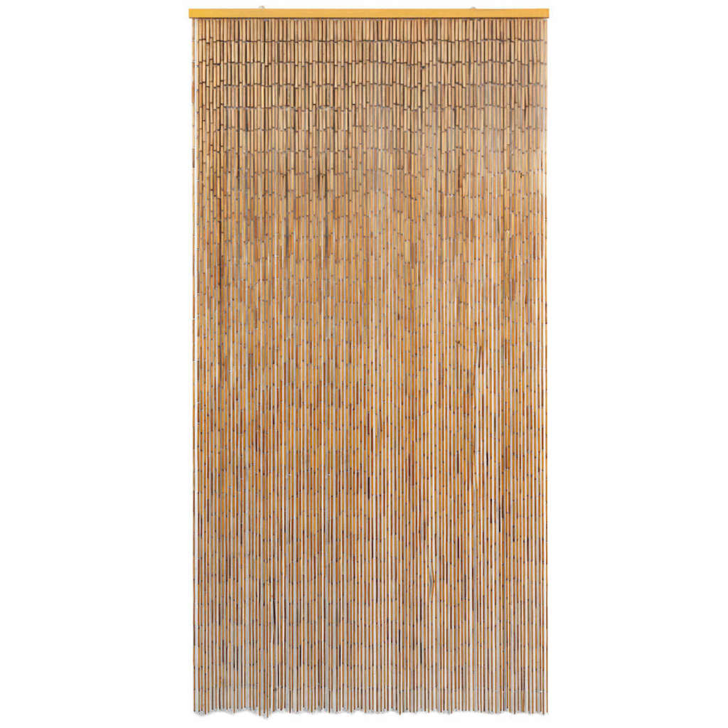 Berkfield Insect Door Curtain Bamboo 100x200 cm