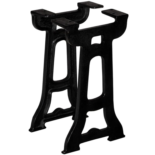 Berkfield Bench Legs 2 pcs Y-Frame Cast Iron