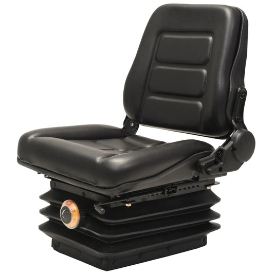 Berkfield Forklift & Tractor Seat with Suspension and Adjustable Backrest
